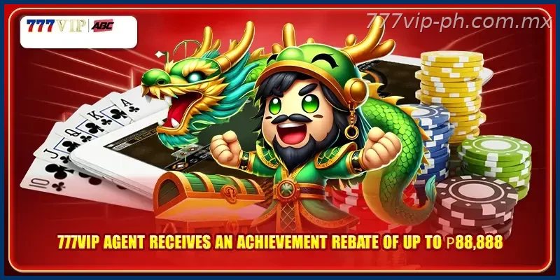 777VIP agent receives an achievement rebate of up to ₱88,888
