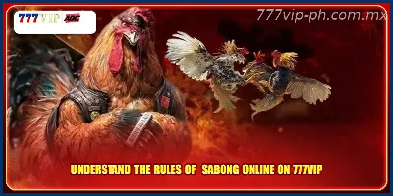 Understand the rules of sabong online on 777VIP